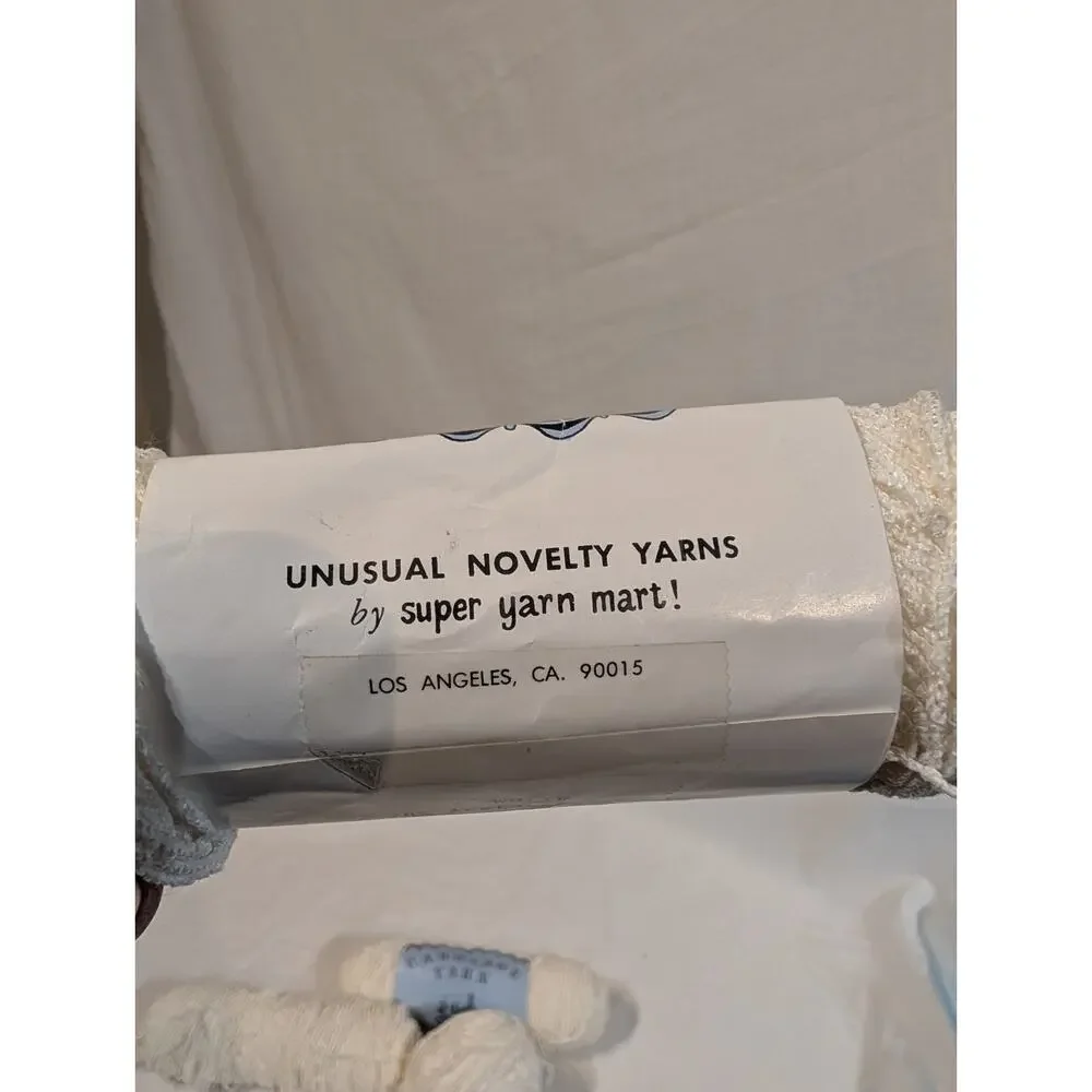 Unusual novelty Yarns lot 4~
